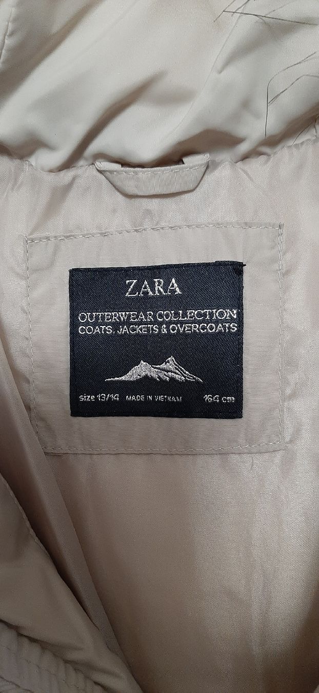 Zara Jacken & Mäntel: ZARA Mädchen Daunenjacke beige, Gr.164cm – Gebraucht aus Gachnang von sib_9f2l 2