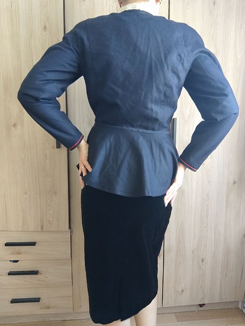 Vestes: DEFEKT Vintage TH Braun Wool Blend Jacket – Défectueux à Mägenwil par VintageGirly 4