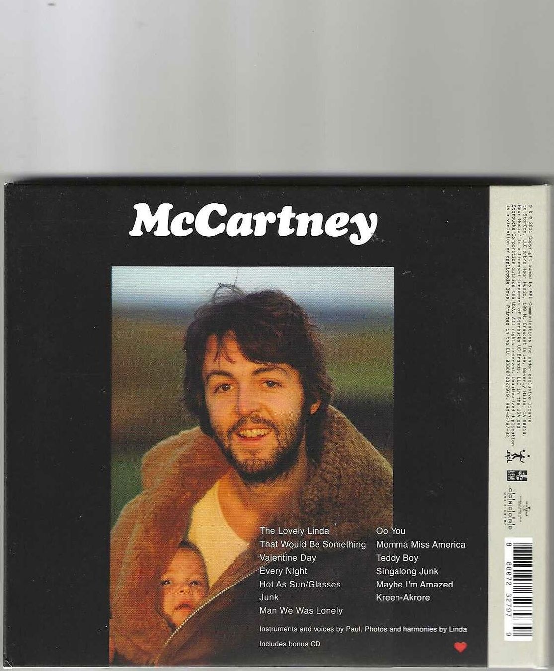 CDs: Paul McCartney – McCartney – D'occasion à Genève par CDLPBookS 1