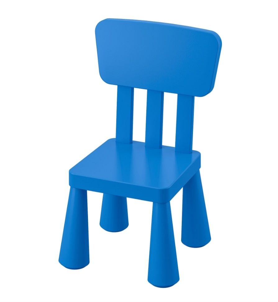 Ikea Sedie: IKEA Mammut Kinderstuhl blau – Usato da Zürich venduto da Kris8050