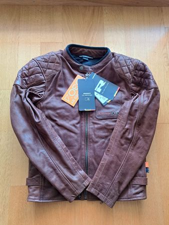 NEU RICHA Yorktown Motorrad Lederjacke - Gr. 38