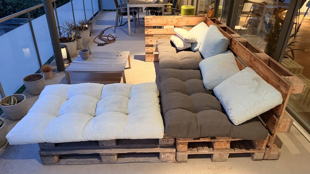 Chaises longues: Paletten Lounge  – D'occasion à Weesen par joehlk95