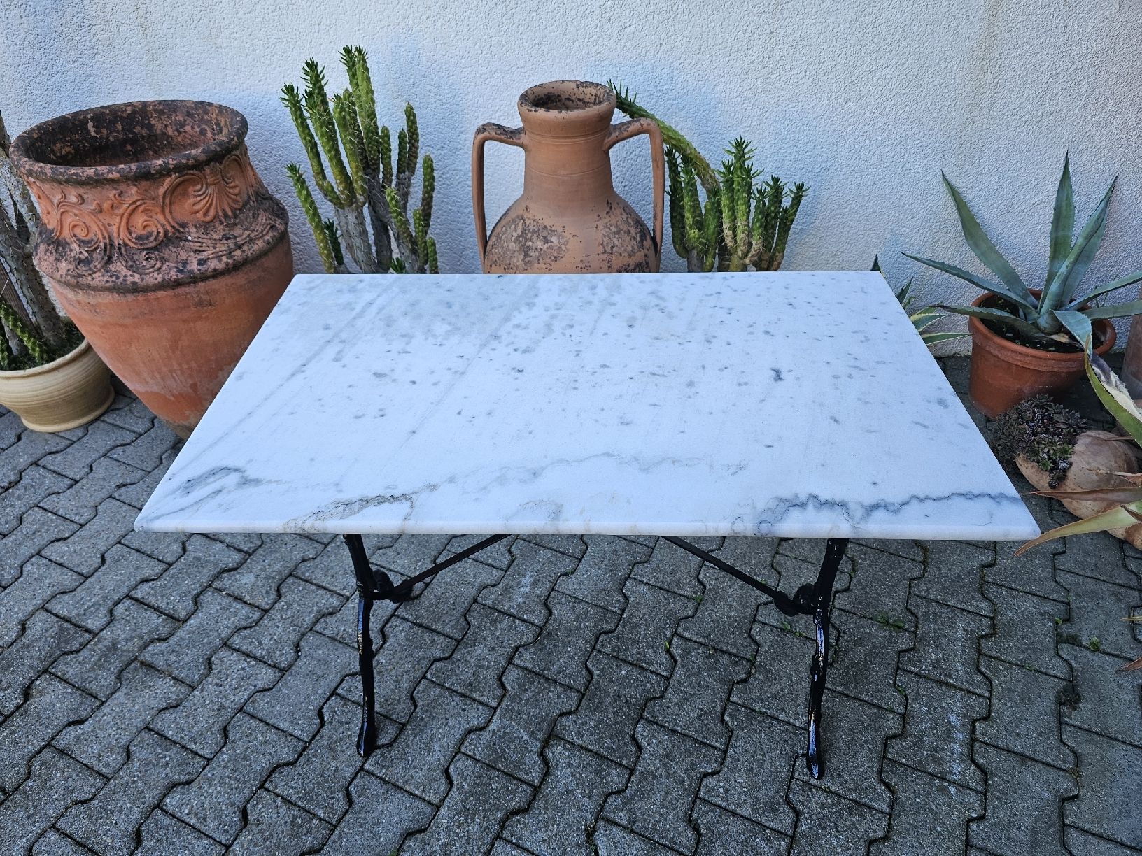 Tables: Marmortisch Gartentisch Bistrotisch – D'occasion à Villnachern par hasta08 4