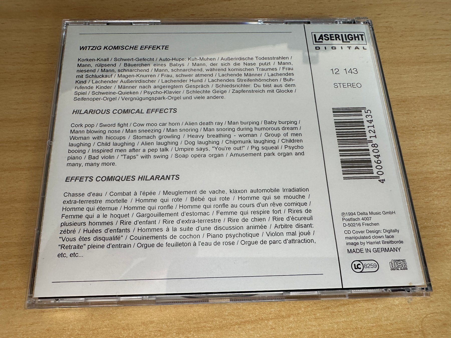 CDs: 505 Digitale Soundeffekte  - 5 CD – Gebraucht aus Rikon im Tösstal von Alpenmutz 8