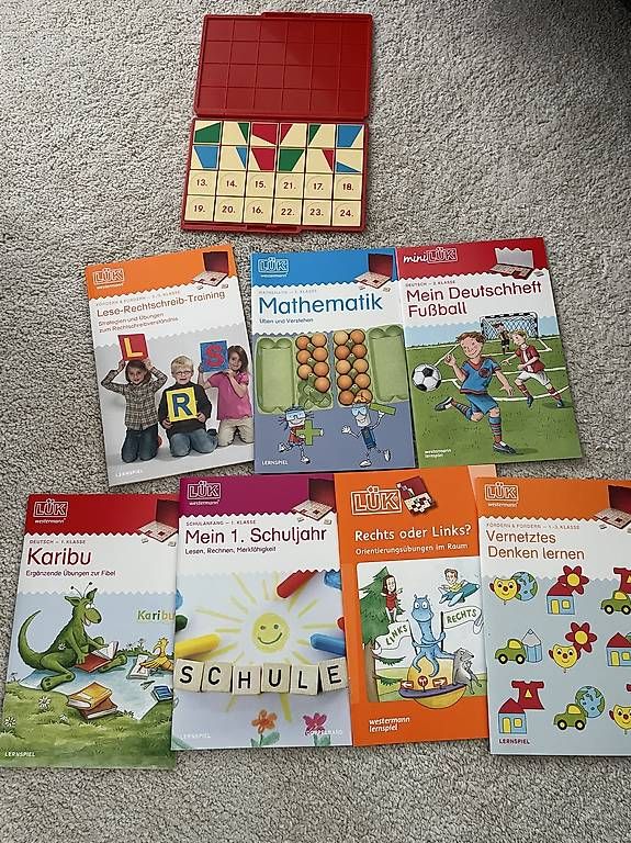 Jeux: Lük mit 7 Lernheften – D'occasion à Klingnau par Miklo83