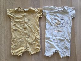 Kurze Pijamas, Einteiler, H&M Winnie Pooh Gr.104 2er Set