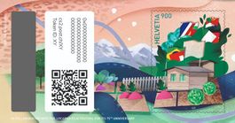 2022 Swiss Crypto Stamp Token 5 ungestempelt**