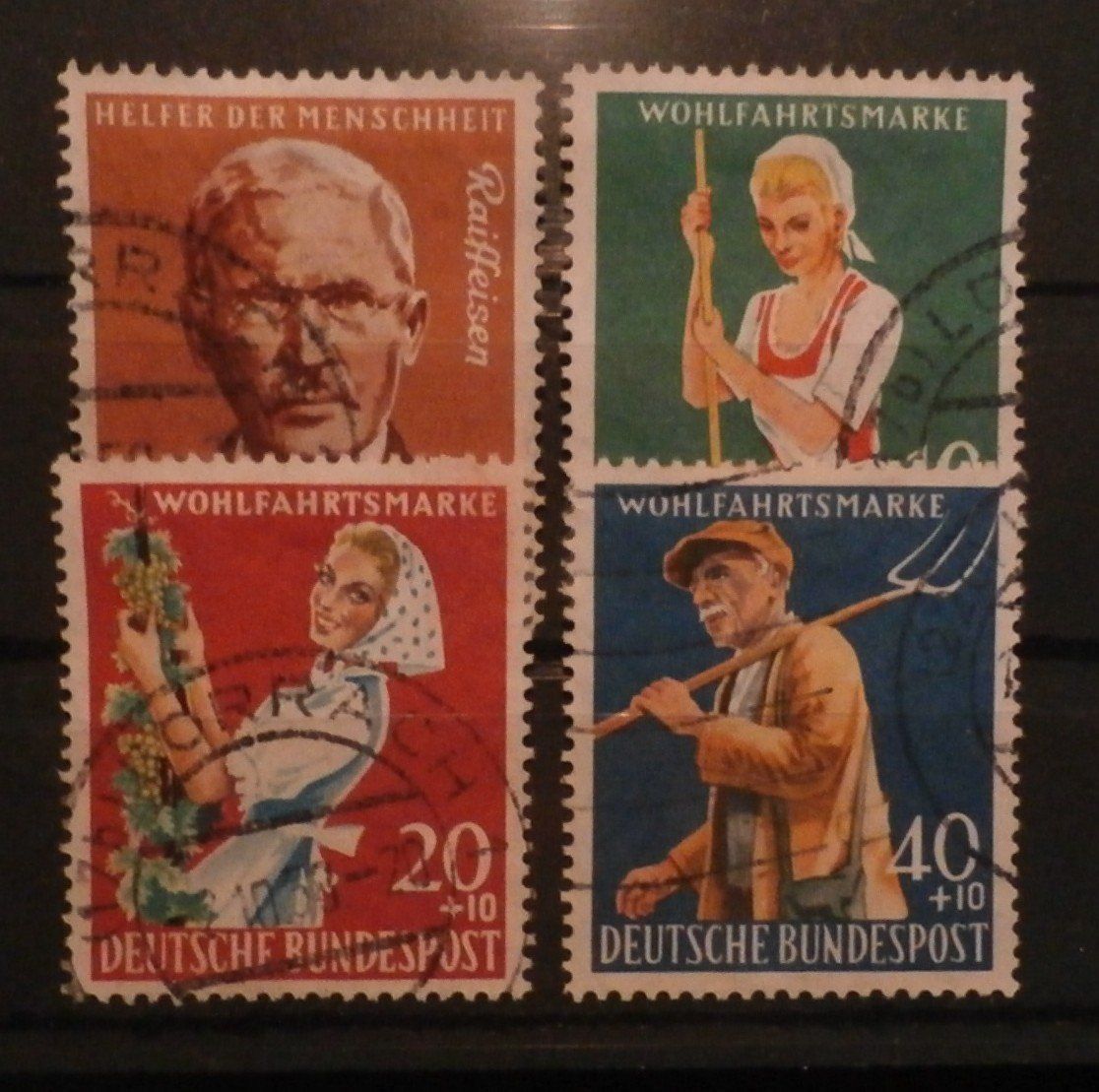 Tutti i francobolli: BRD Wohlfahrt 1958 – Usato da Kehrsatz venduto da Bernherb2 1