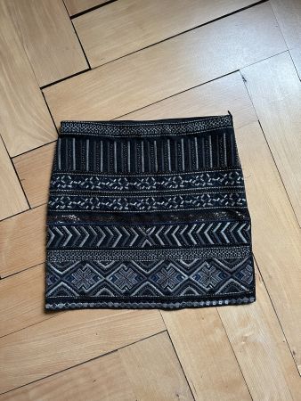 PIMKIE - Rock schwarz mit Pailletten XS