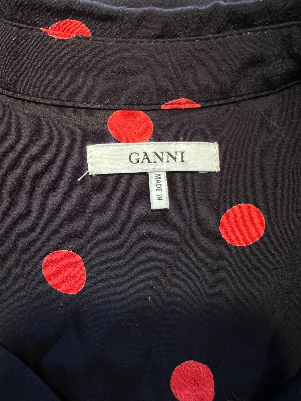 Camicette: Polka Dots Bluse aus Viskose – Usato da Windisch venduto da orangepanter 2