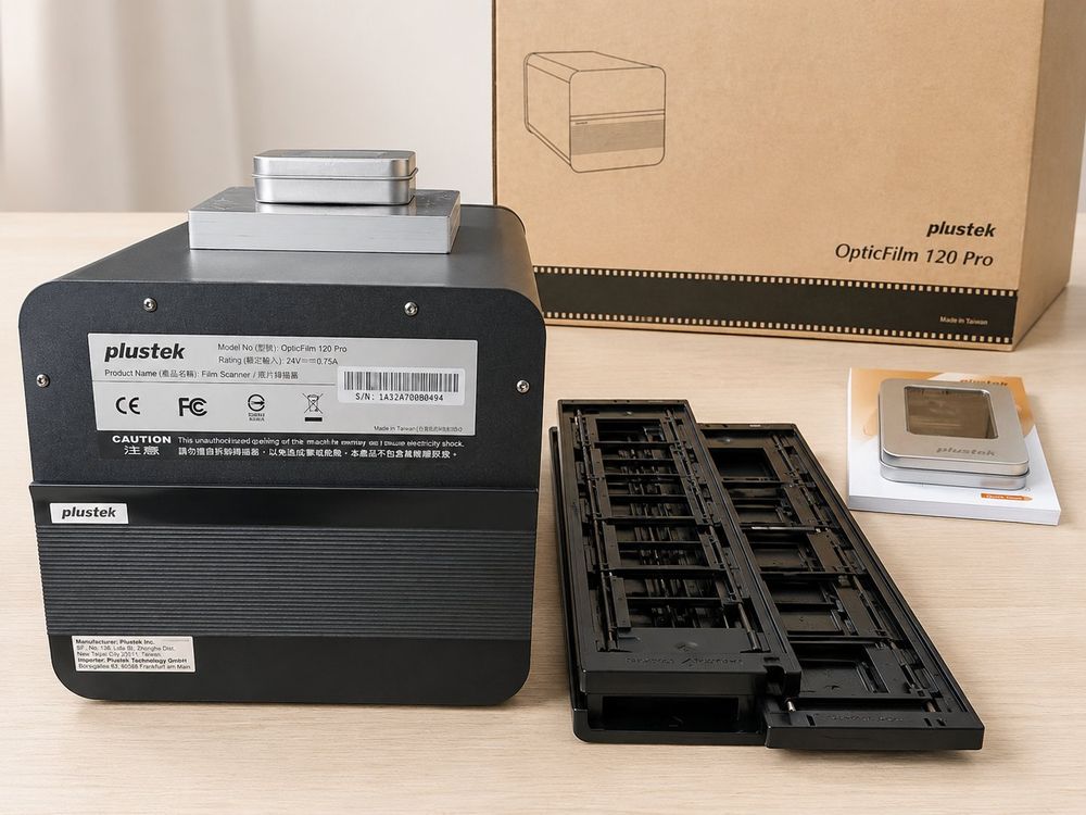Plustek OpticFilm 120 Pro Filmscanner | neuwertig | Garantie (Neu ...