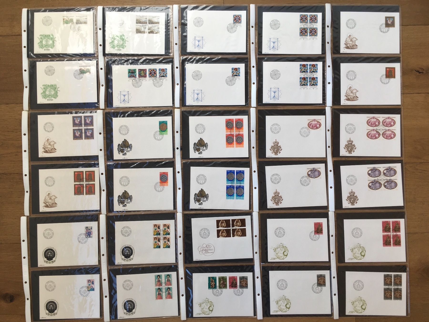 Alle Briefmarken: Liechtenstein 1977 FDC Serie+Block+Einze – Neu (gemäss Beschreibung) aus zürich von Cf8000