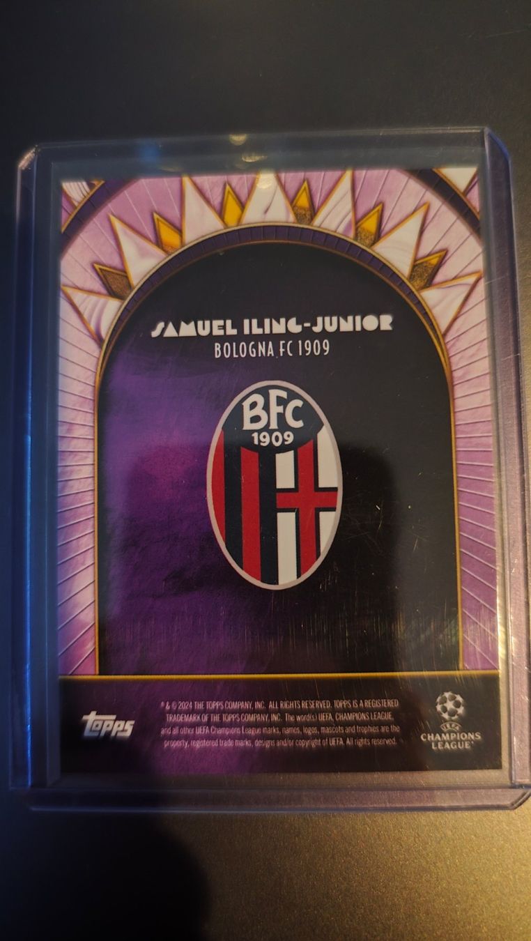 Topps Sammelbilder & Trading cards: Topps Deco 23/24 Samuel Iling-Junior /25 mit Autogramm – Gebraucht aus St. Gallen von RudyundFloydCards 1