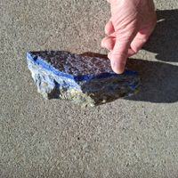 Lapis Lazuli TOP PYRIT Rarität Rohstein Sammelstein
