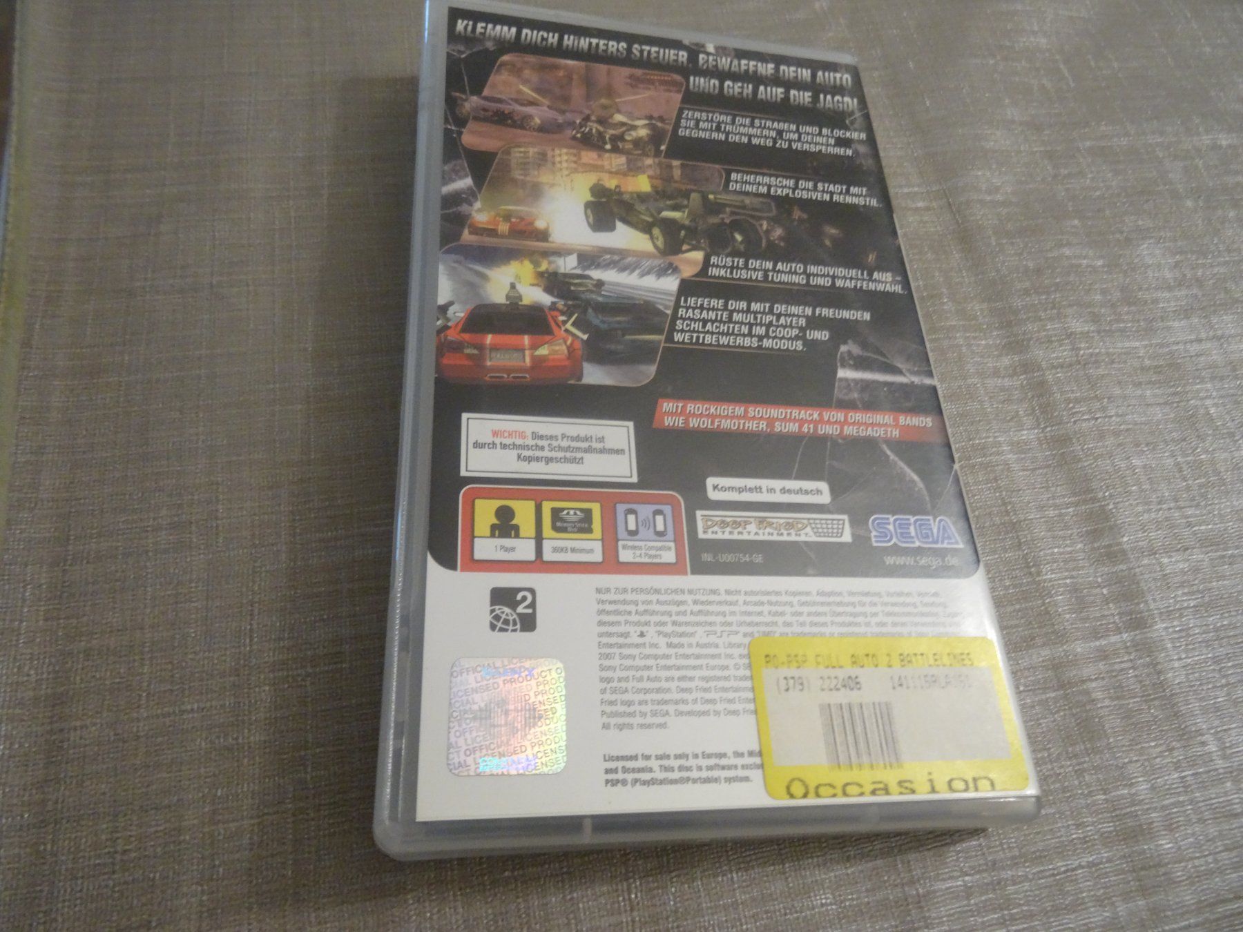 Sony Giochi: Full Auto 2: Battlelines - PSP – Usato da Olten venduto da Disc-Ausverkauf 2