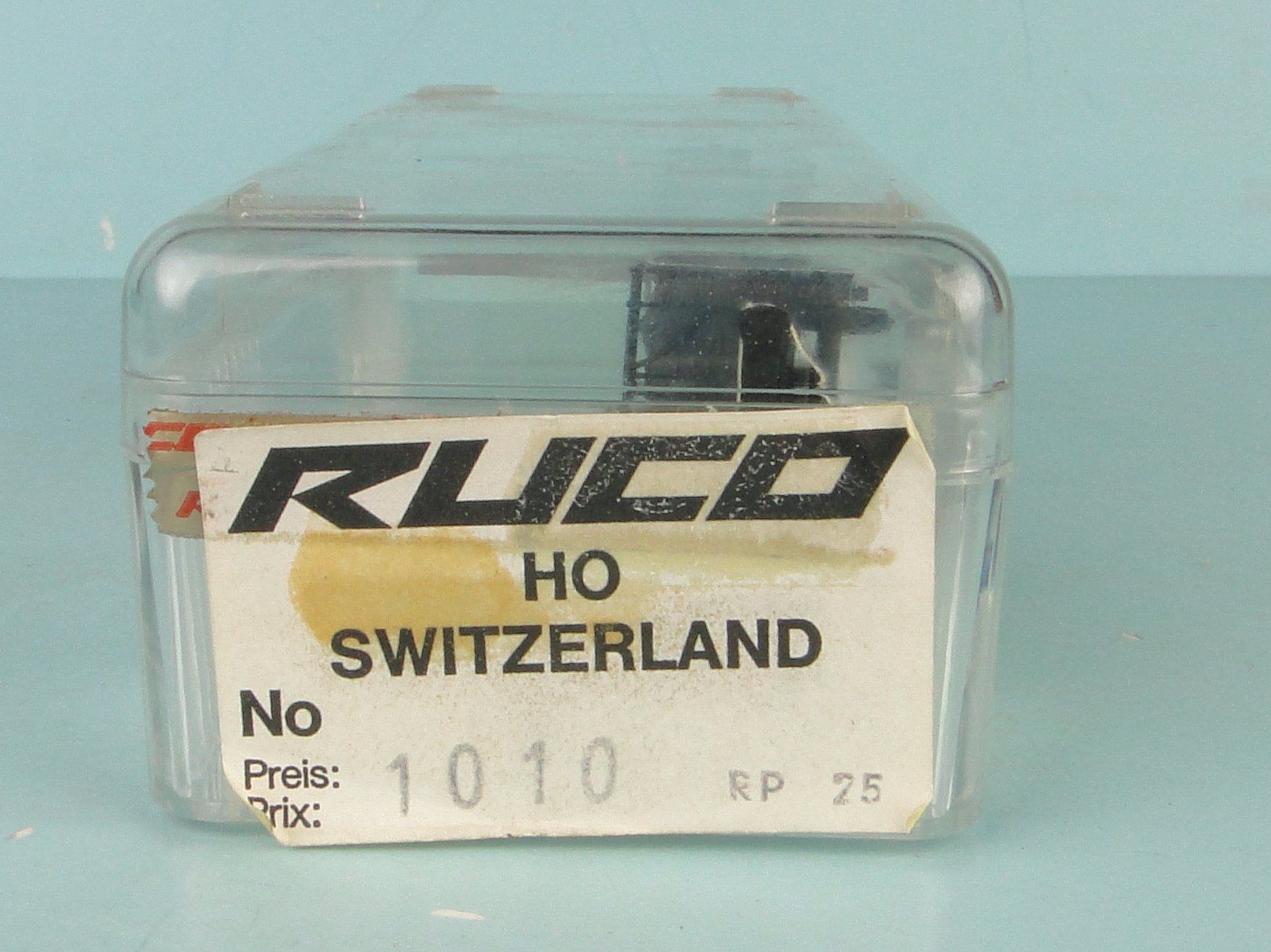 Modellini di ferrovie: Ruco 1010 SEZ Flachwagen, NEU – Usato da Bülach venduto da cann11 1