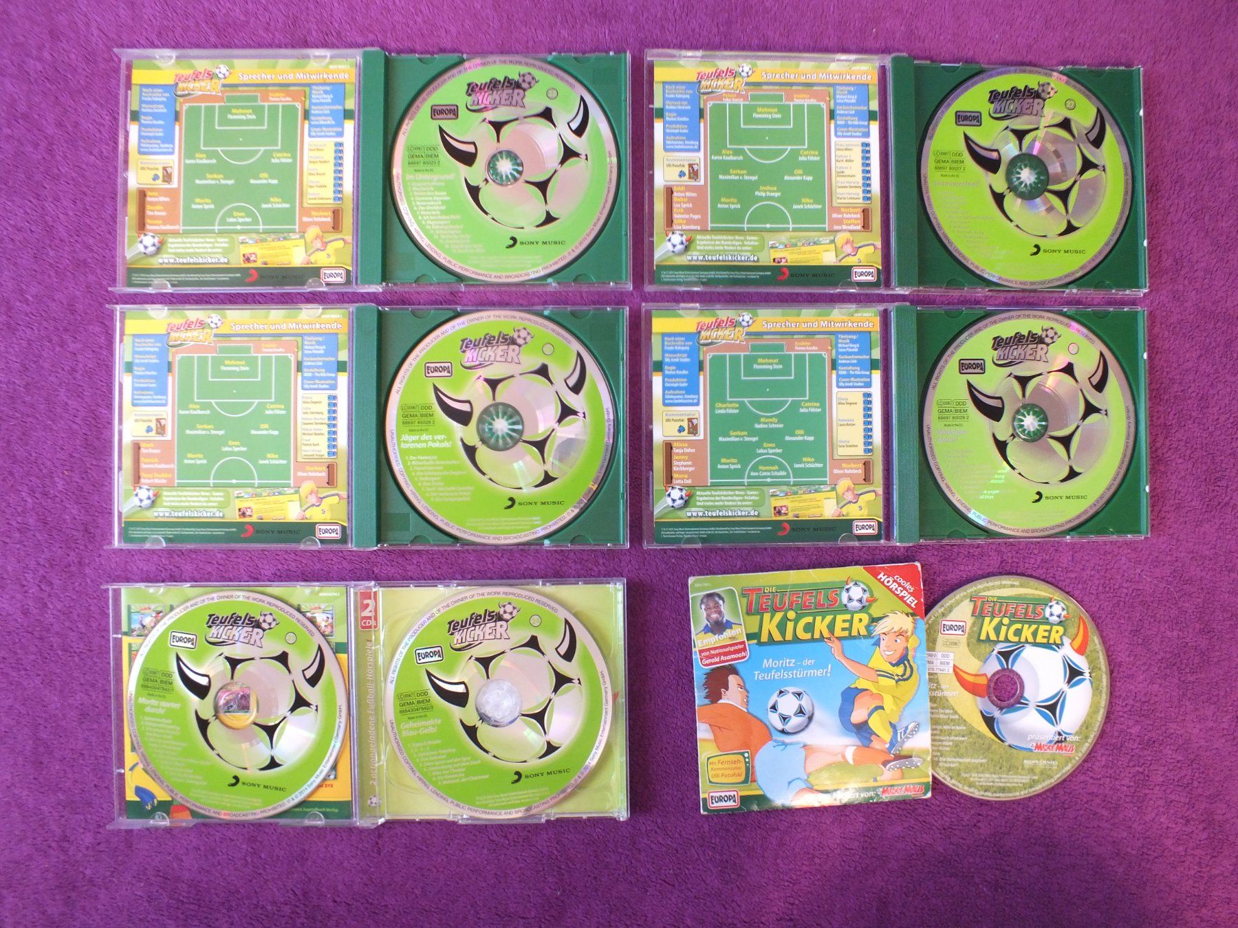 CDs: 7 - Die Teufels Kicker - Hörspiel - CD´s – Gebraucht aus Müllheim Dorf von Seeeule01 7