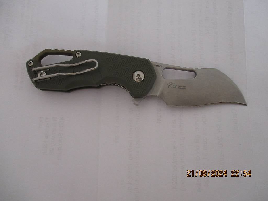 Coltelli tascabile: Taschenmesser MKM Isonzo FX03-1PGR Hawkbill Green – Nuovo e nell'imballaggio originale da Solothurn venduto da Merschweinchen 1