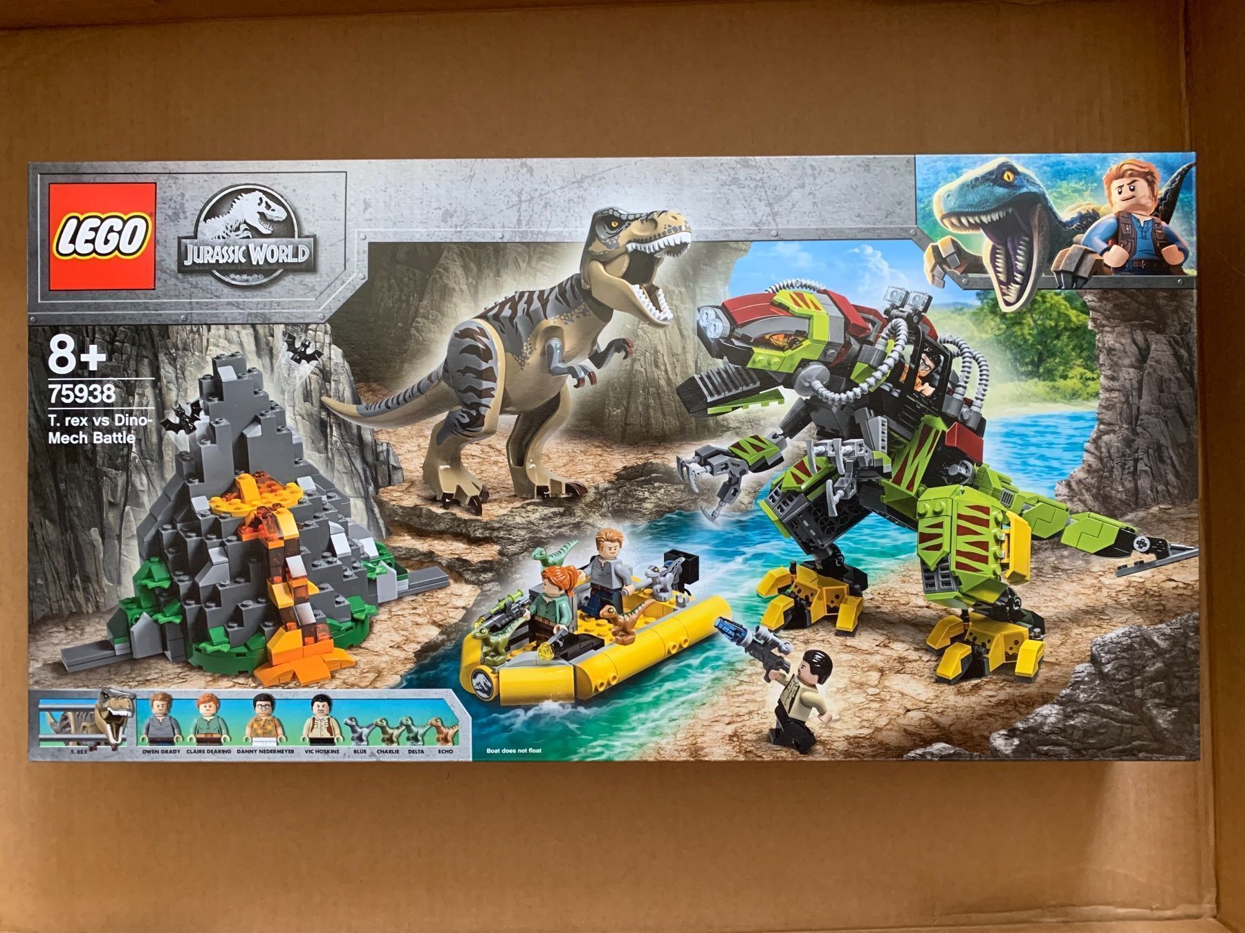 Lego 75938 - Jurassic World - T. rex vs. Dino (Neu und originalverpackt ...