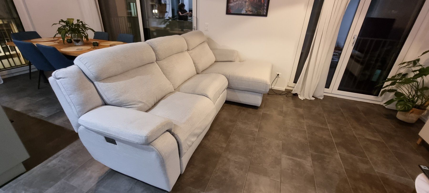 Sofas: Corner Sofa Electric Recliner / Ecksofa mit Relaxfunktion – D'occasion à Zürich par mik_2vmz 2