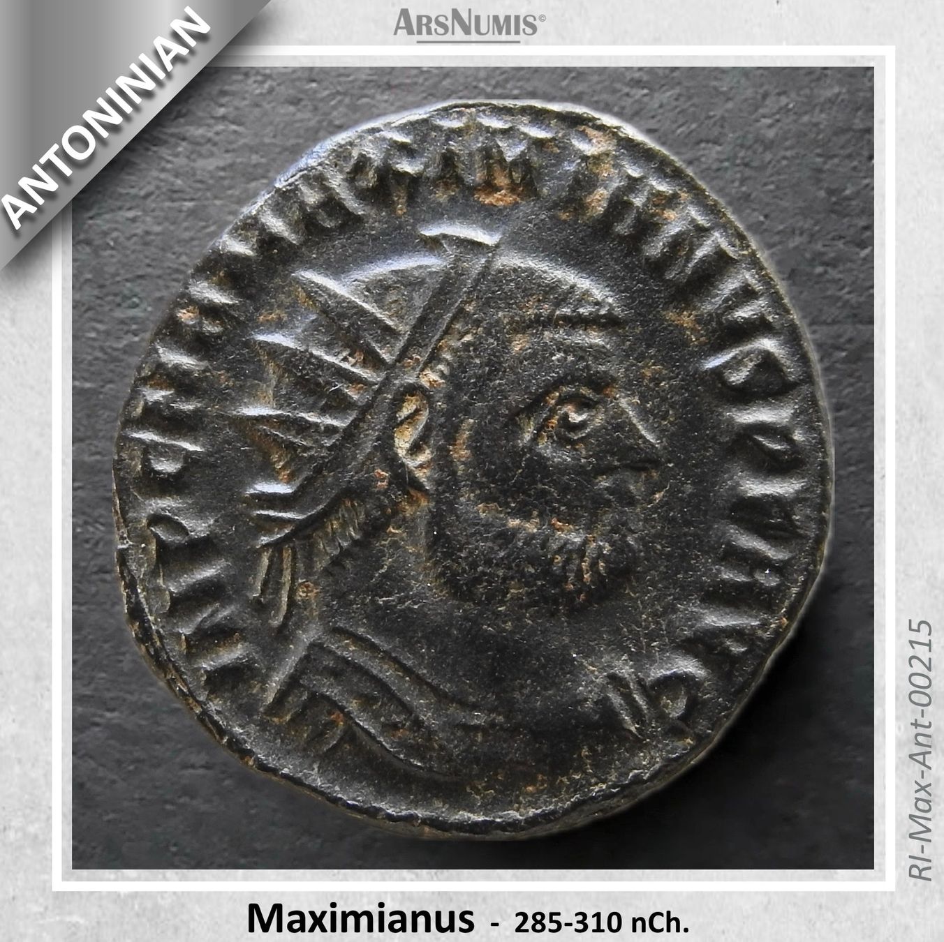 Tutti le monete: Römische Münze - Maximianus – Usato da Oberwil b. Zug venduto da ArsNumis