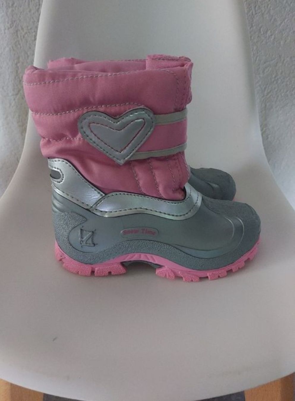 Spirale Scarpe per ragazze: Winterstiefel Spirale rosa grau Grösse 26 – Usato da Oberburg venduto da Ines2019 1