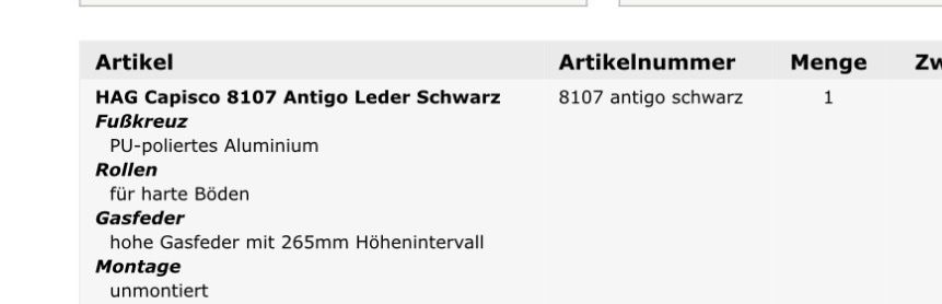 Håg Stühle: HAG Capisco 8107 Antigo Leder Schwarz – Neu (gemäss Beschreibung) aus Pfäffikon ZH von cei_g59g 4