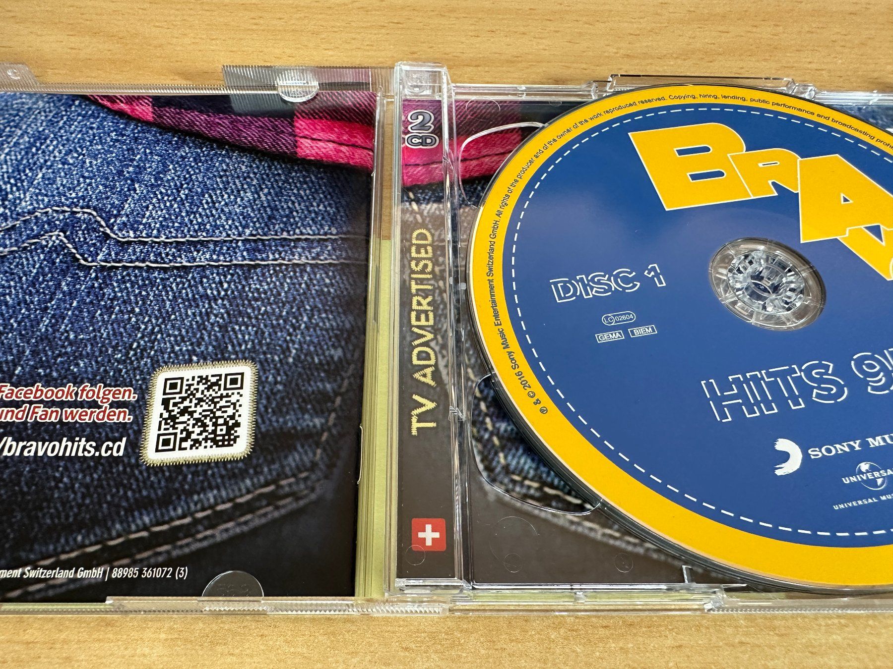 CD: Various – Bravo Hits 95 - 2 CD – Usato da Rikon im Tösstal venduto da Alpenmutz 2