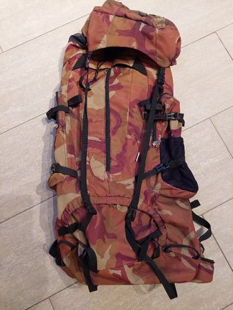 Wanderrucksack grün Tarnfarben 100lt Oxford-Gewebe