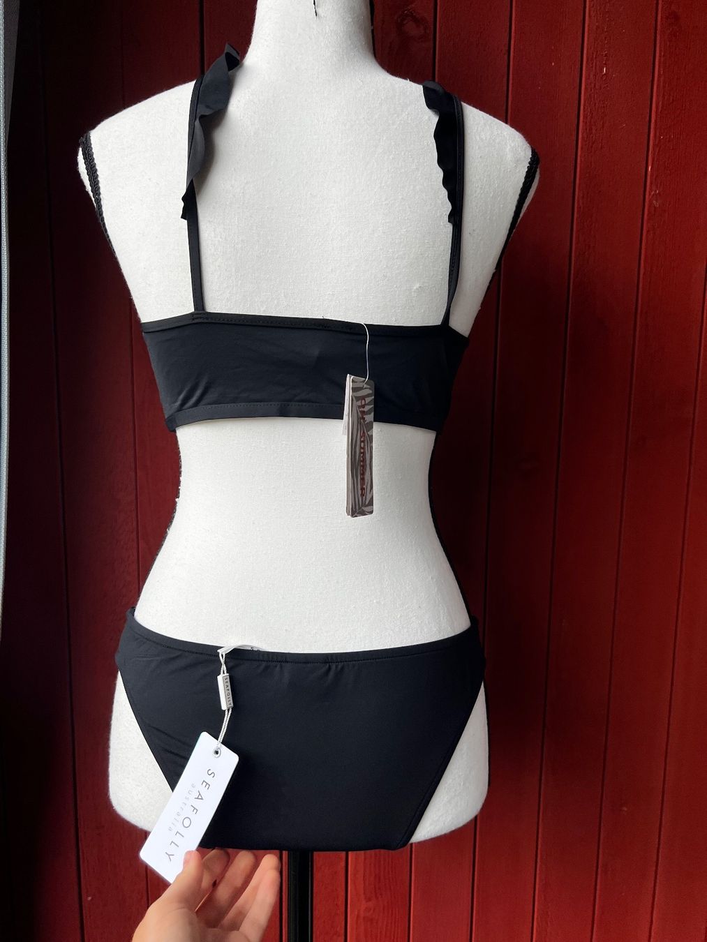 Costumi da bagno & Bikini: Stylischer Bikini schwarz Gr. S – Nuovo e nell'imballaggio originale da Riehen venduto da edu_92w7 9