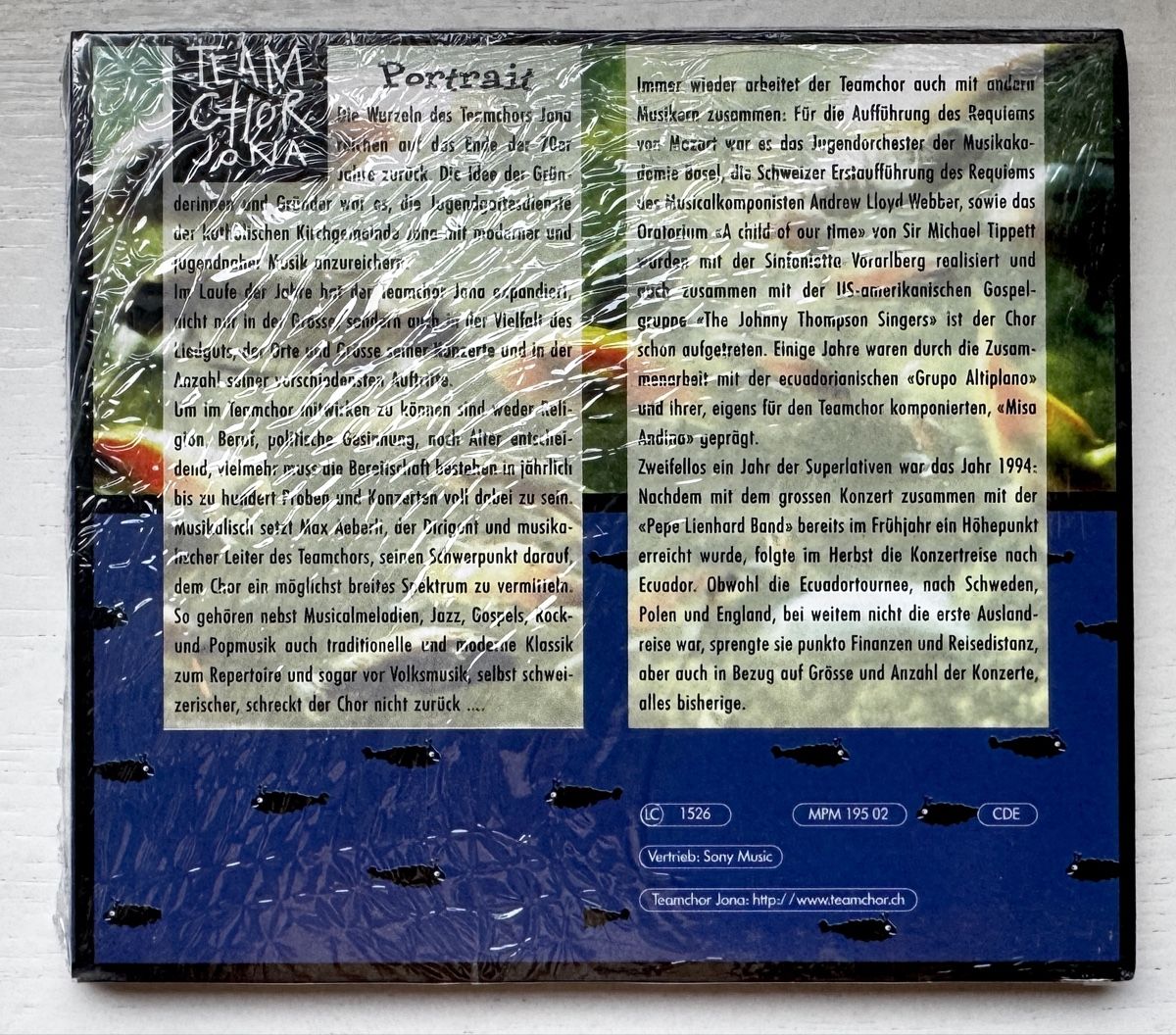 CD: versiegelt CD Team Chor Jona - Hollywood – Nuovo e nell'imballaggio originale da Zürich venduto da tomakomai 1