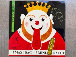 Schallplatte Fasnacht 1969 Basel 3 Maxi-Däg 3 Mini-Nächt