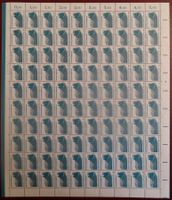 Bund: MiNr. 1448u, kompletter 100er-Bogen, postfrisch **