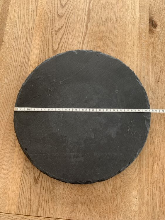 Schieferplatte Rund 40 Cm