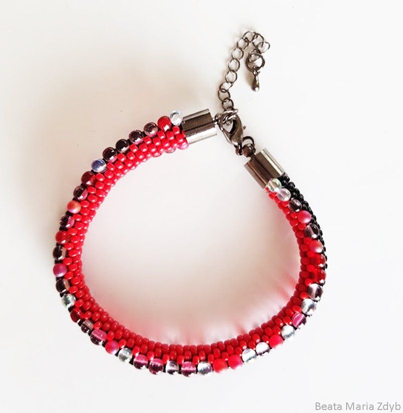Bracciali & Braccialetti: ✨ Elegantes Armband Toho Beads hand made – Nuovo e nell'imballaggio originale da Widnau venduto da Marakumba 1