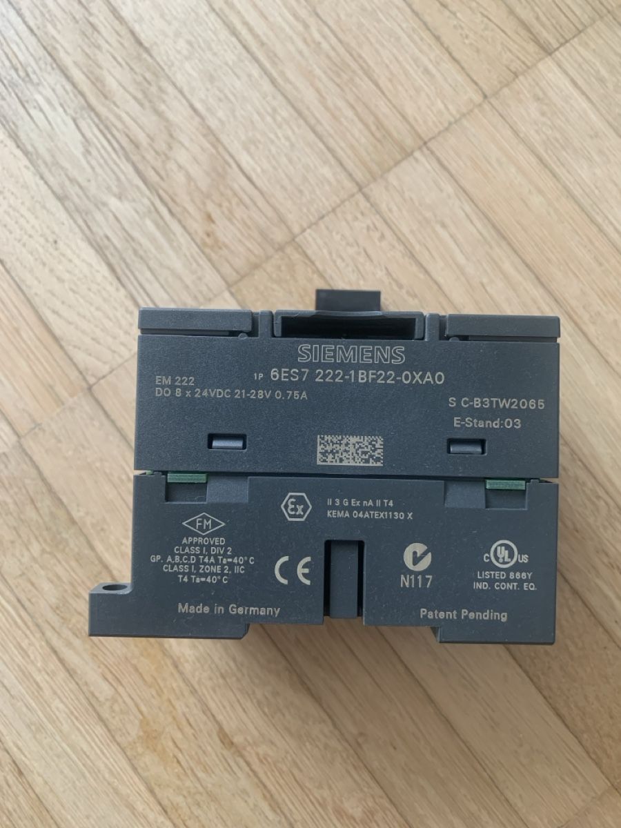 Siemens Componenti elettronici: Siemens SPS-Modul 6ES7 222-1BF22-0XA0 – Usato da Allschwil venduto da rom_s7dz
