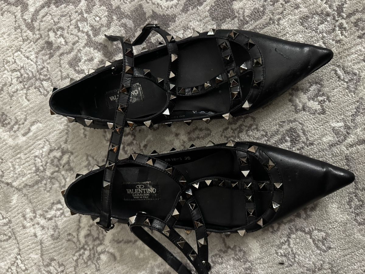Valentino Scarpe da donna: Valentino Rockstud Ballerinas – Usato da Schaan venduto da kri_tsw8