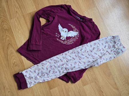 Harry Potter Pyjama lila Grösse 128