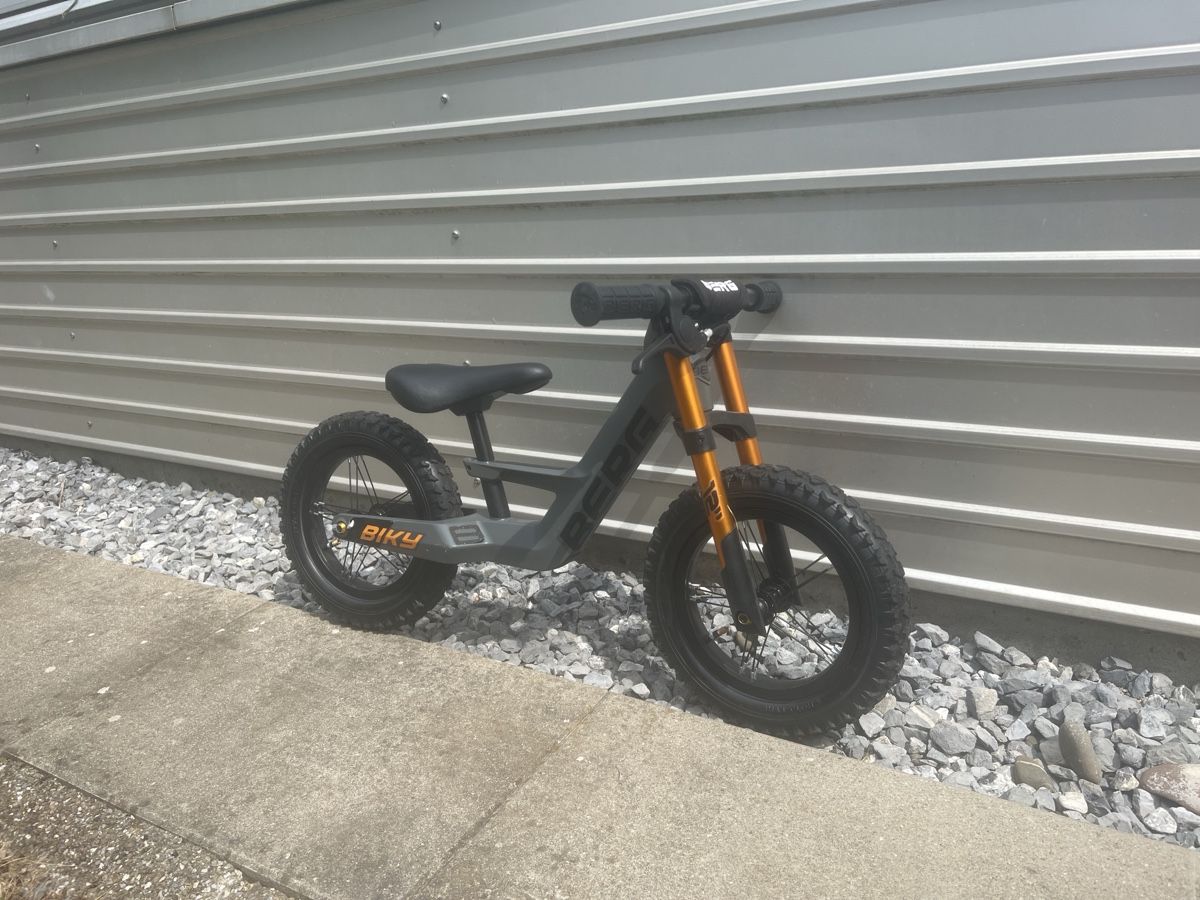 Fahrzeuge für Kinder: LAUFRAD BERG Biky Cross Grey Handbrake – Gebraucht aus Eglisau von NenoHR