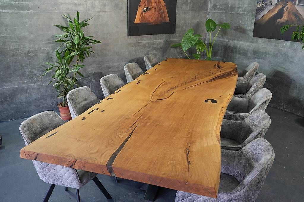 Tavoli: Wunderschöner Esstisch aus 1 Stück Eiche – Usato da Walchwil venduto da Swissdesign_Haag 6