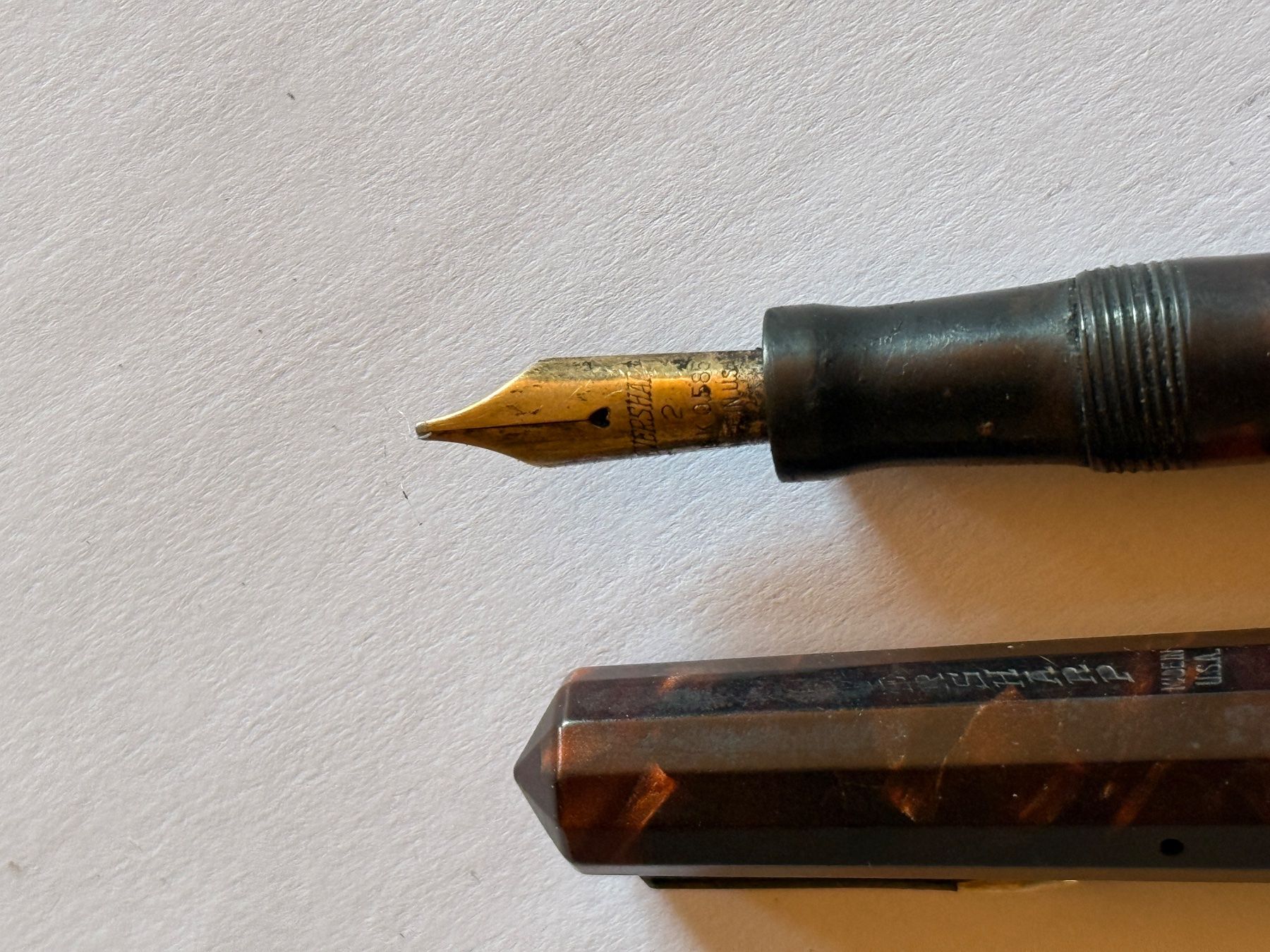 Stylos & Marker: Füllfederhalter 525 Goldfeder. EVERSHARP USA – D'occasion à Erlenbach im Simmental par harry.whc 6