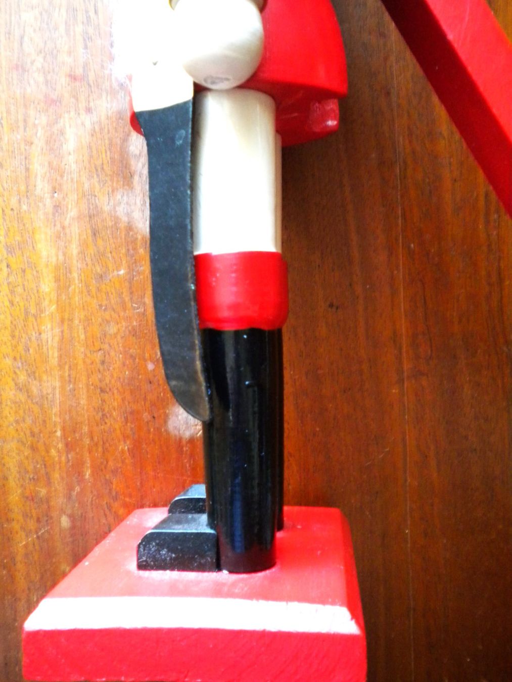 Tutte le decorazioni: Holz Nussknacker Husar mit Säbel Volkskunst ca. 34cm – Usato da Bad Zurzach venduto da sudussli 6