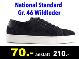 🔴  Sneaker NATIONAL STANDARD Gr. 46 Wildleder 3s /500B