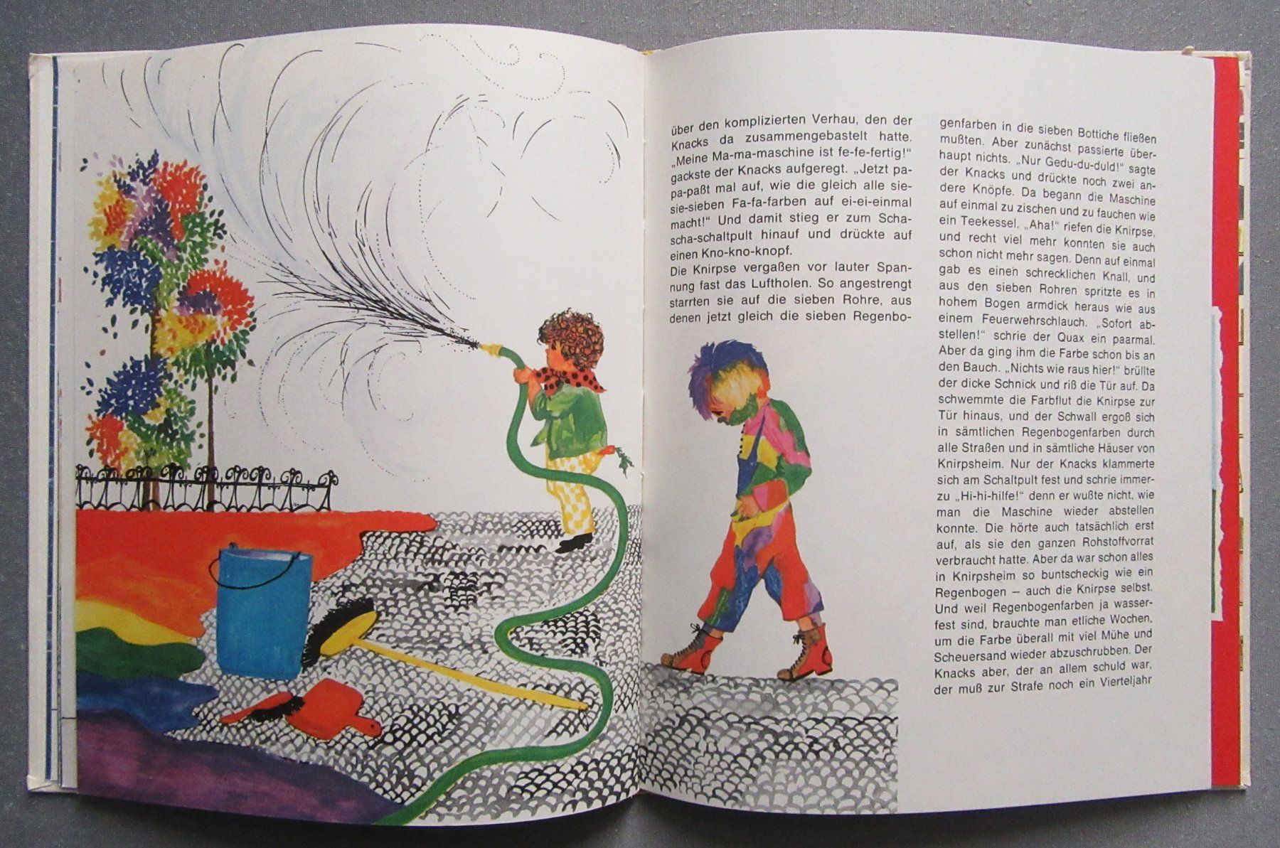Bücher: Die Knirpse von Knirpsheim - Regenbogenfarbenmischmaschine – Gebraucht aus Auenstein von Padabimbim 4