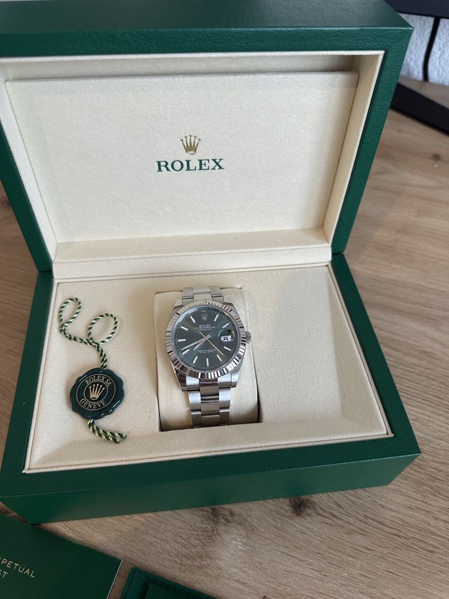 Rolex Montres: Rolex DateJust 41 mm vert menthe – D'occasion à Sion par edi_2bjg 3