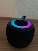 Bluetooth Lautsprecher Soundbox schwarz mit Licht NEU