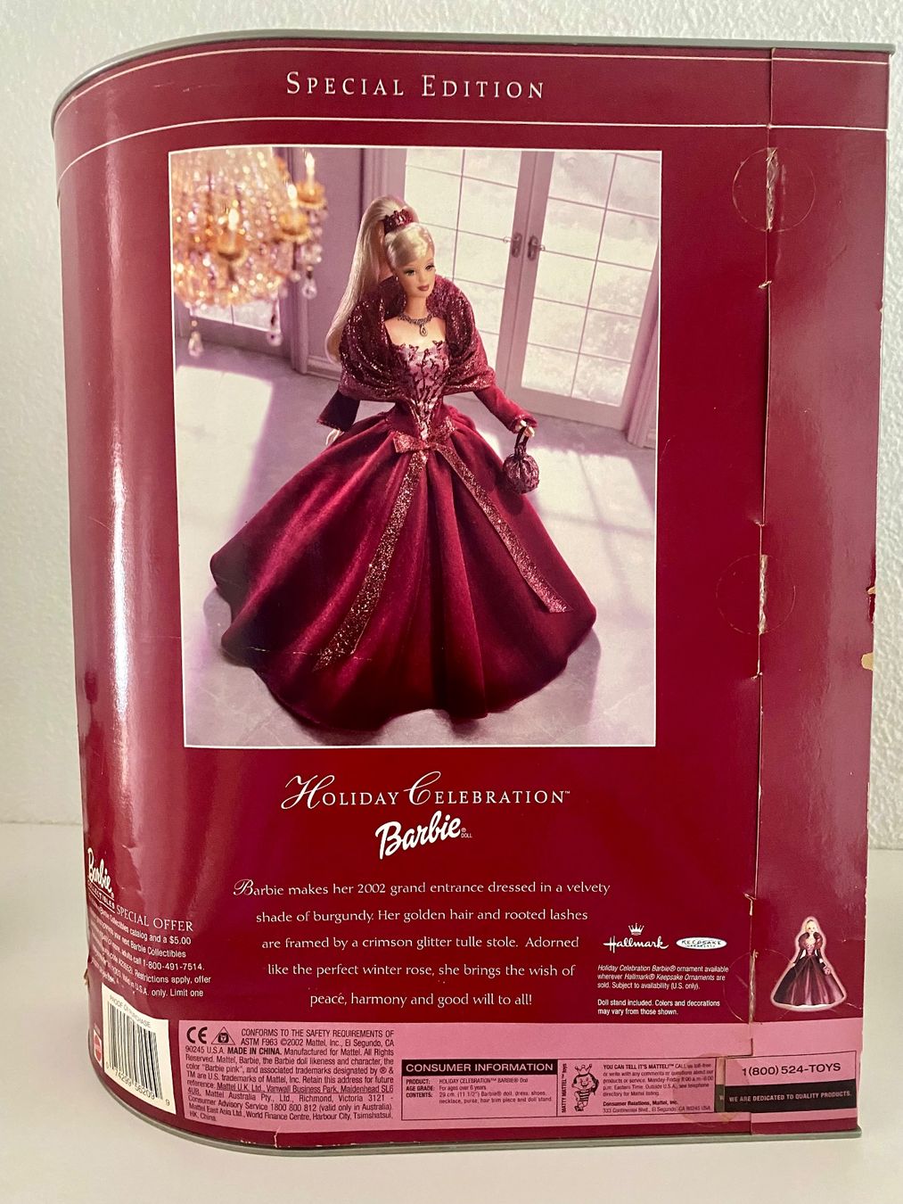 Bambole: 2002 Holiday Celebration Barbie – Nuovo e nell'imballaggio originale da Haag (Rheintal) venduto da 2026Top 1