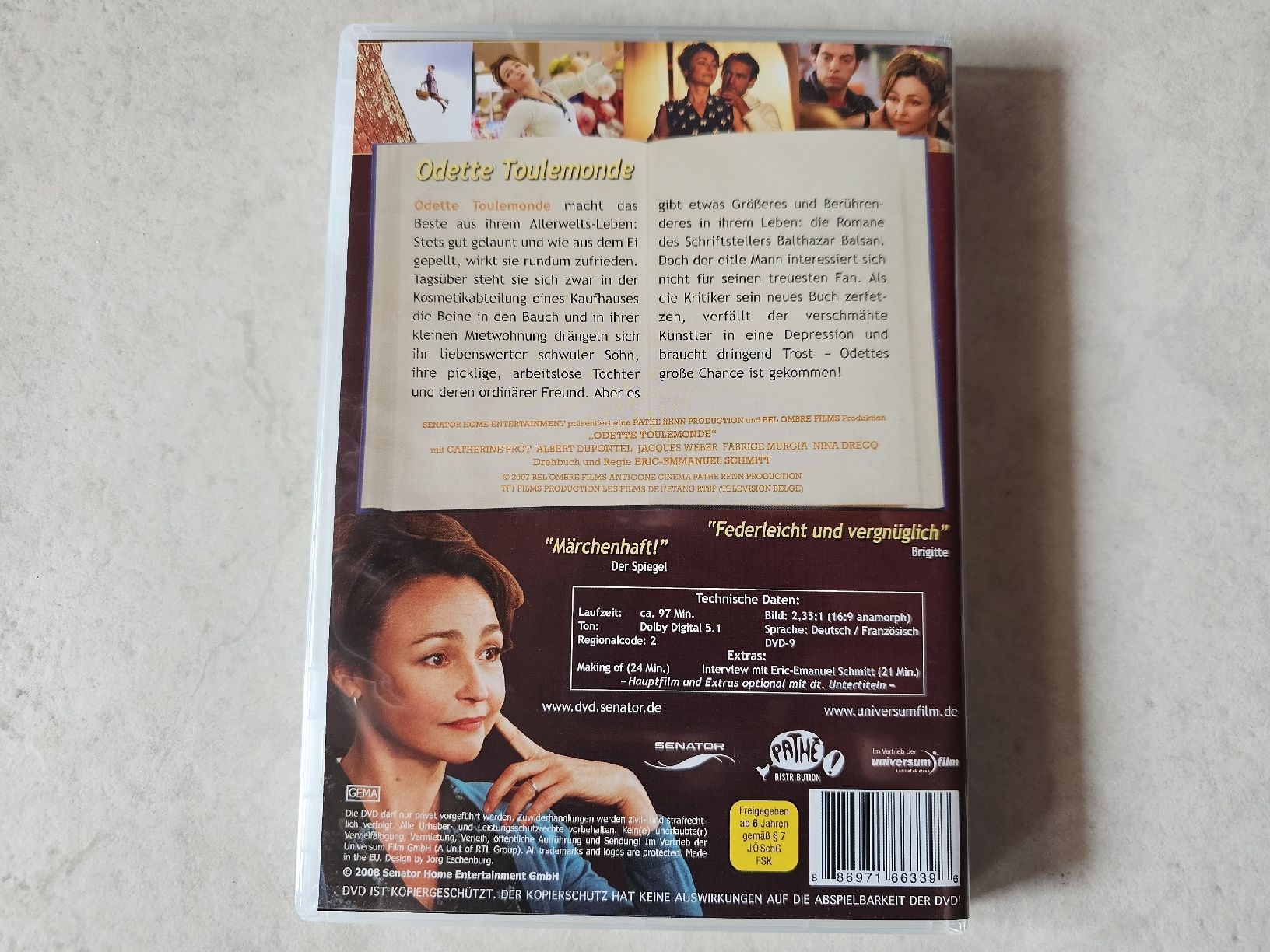 Tutti i DVDs: Odette Toulemonde – Usato da Schneisingen venduto da backstore24 1