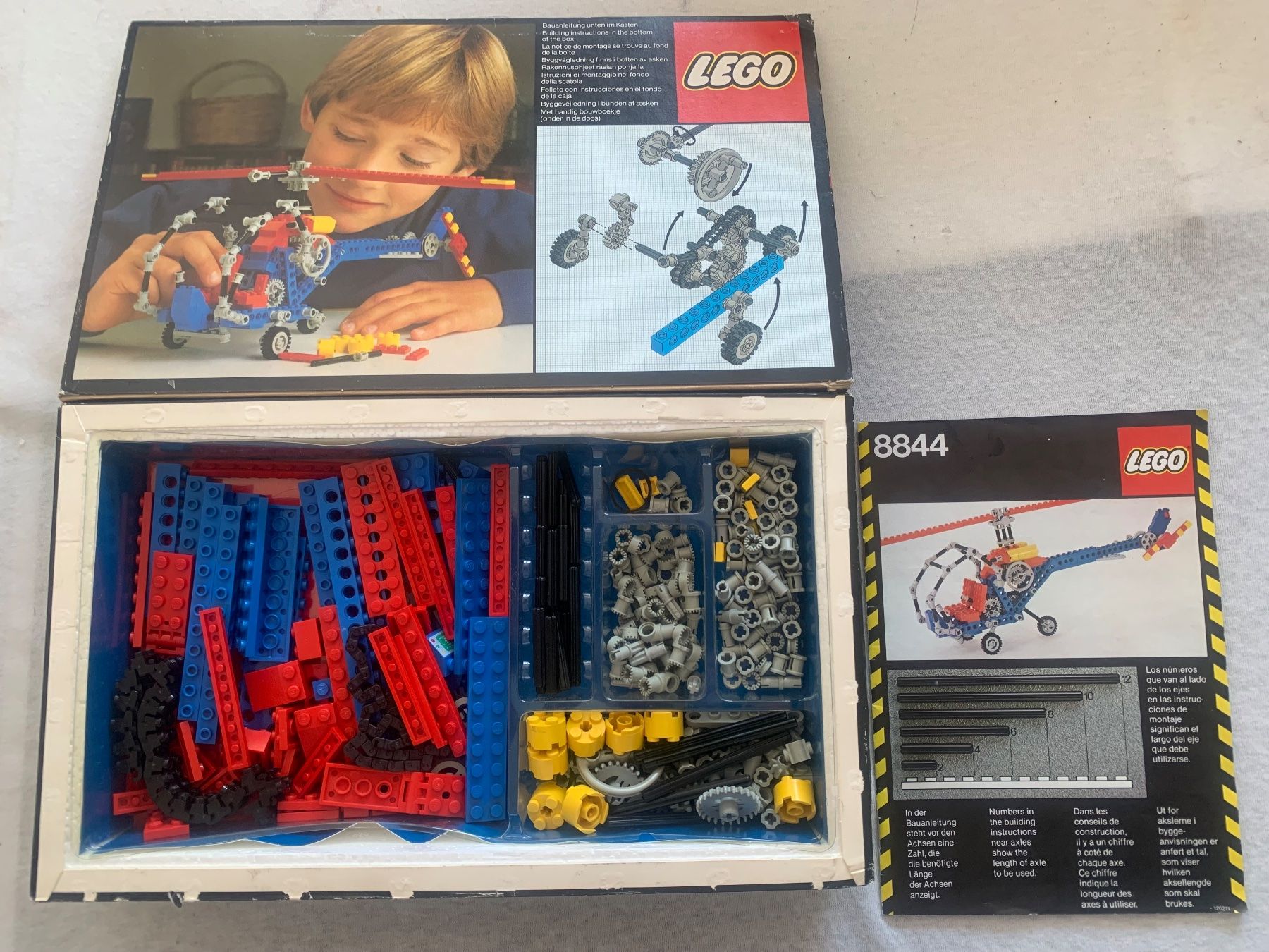 LEGO Technik 8844 Helikopter, in der Originalverpackung (Gebraucht) in ...