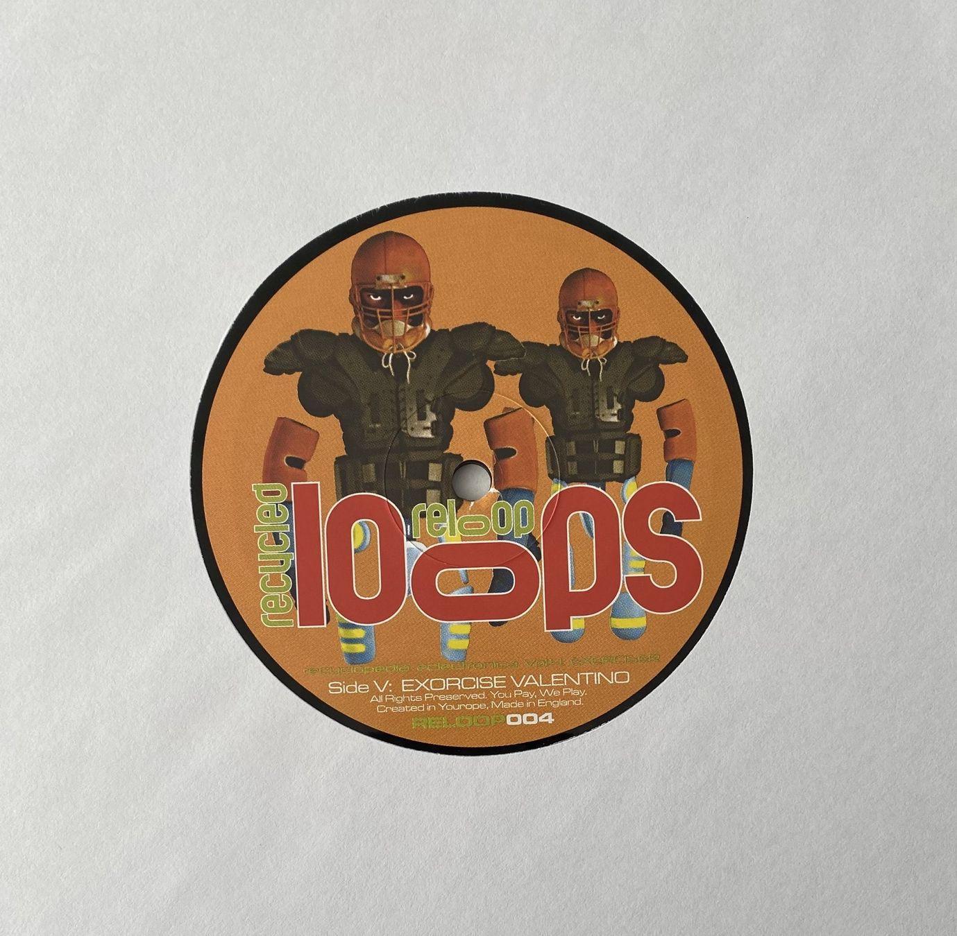Dischi in vinile: Recycled Loops, Exerciser (Techno, Tech House) – Usato da Flums venduto da Empe1 3